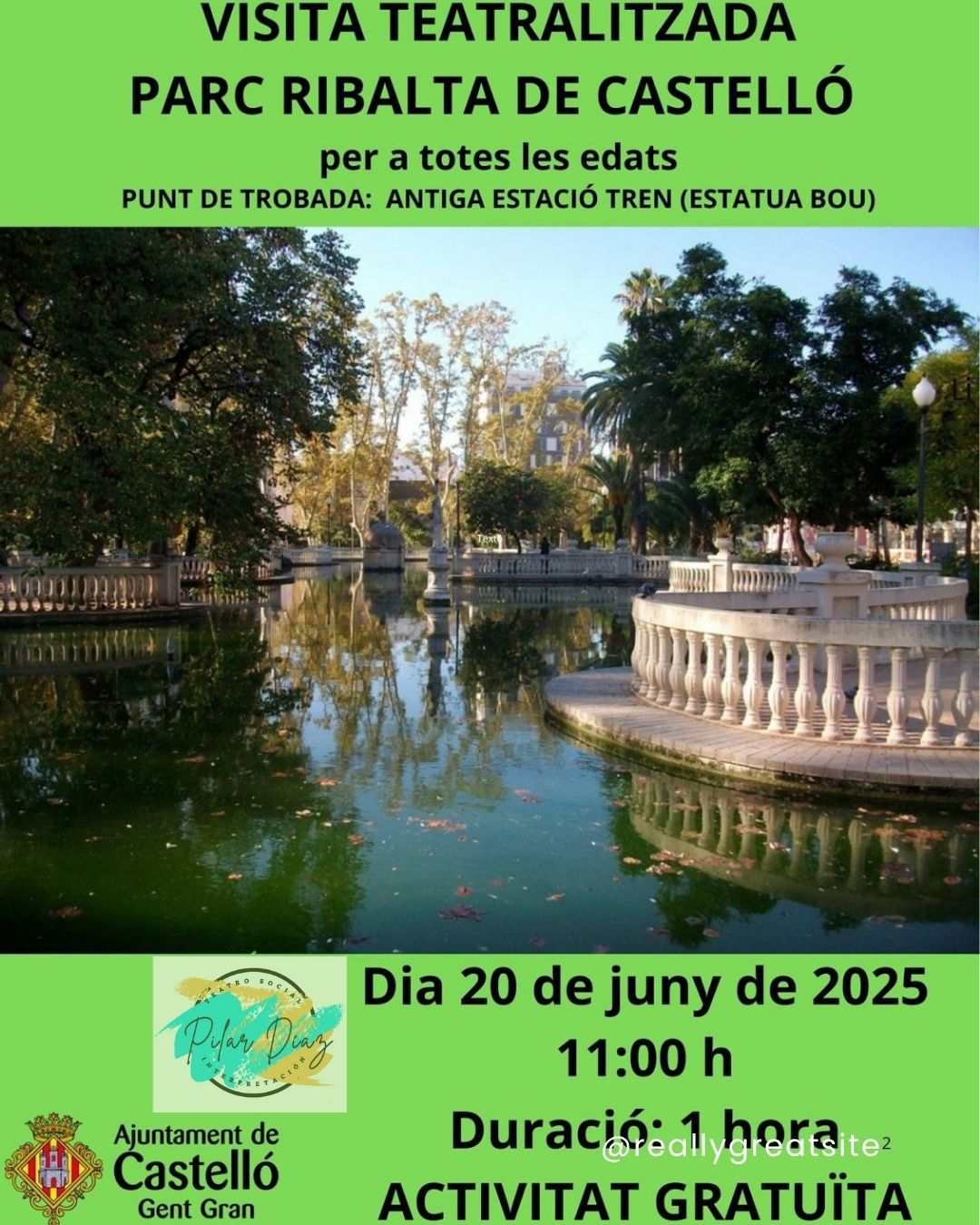 Imagen de dos actores en el teatro